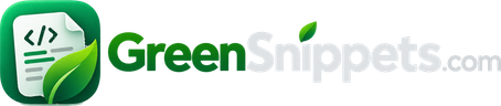 GreenSnippets