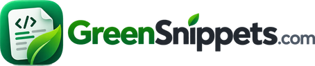 GreenSnippets